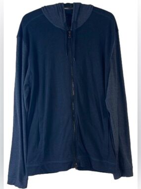 JOHN VARVATOS - TWO-TONED MEN’S HOODIE